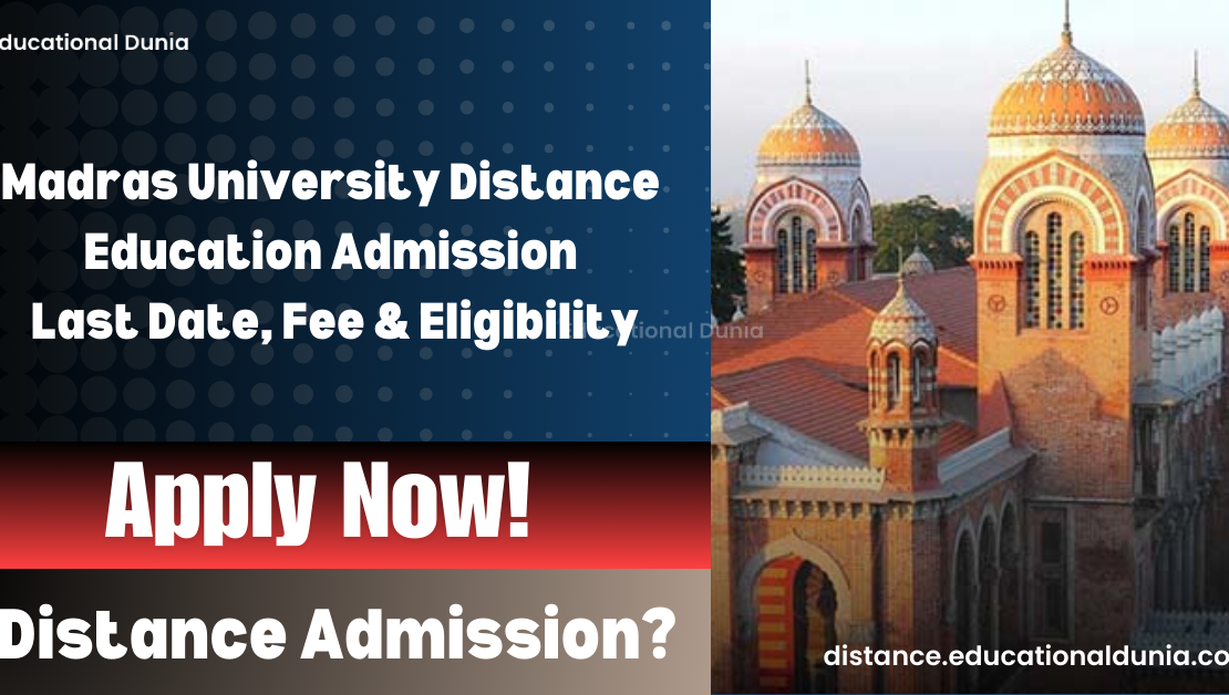 Madras University Distance Education