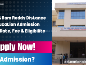 Prof G Ram Reddy Distance Education