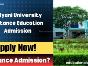 Kalyani University Distance Education