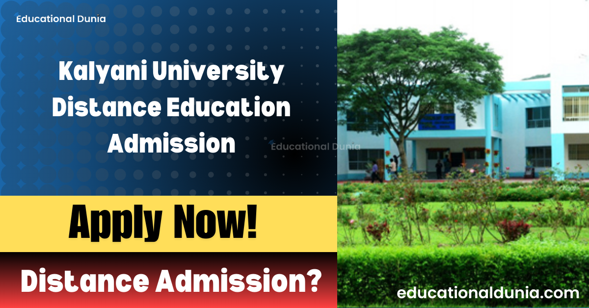 Kalyani University Distance Education