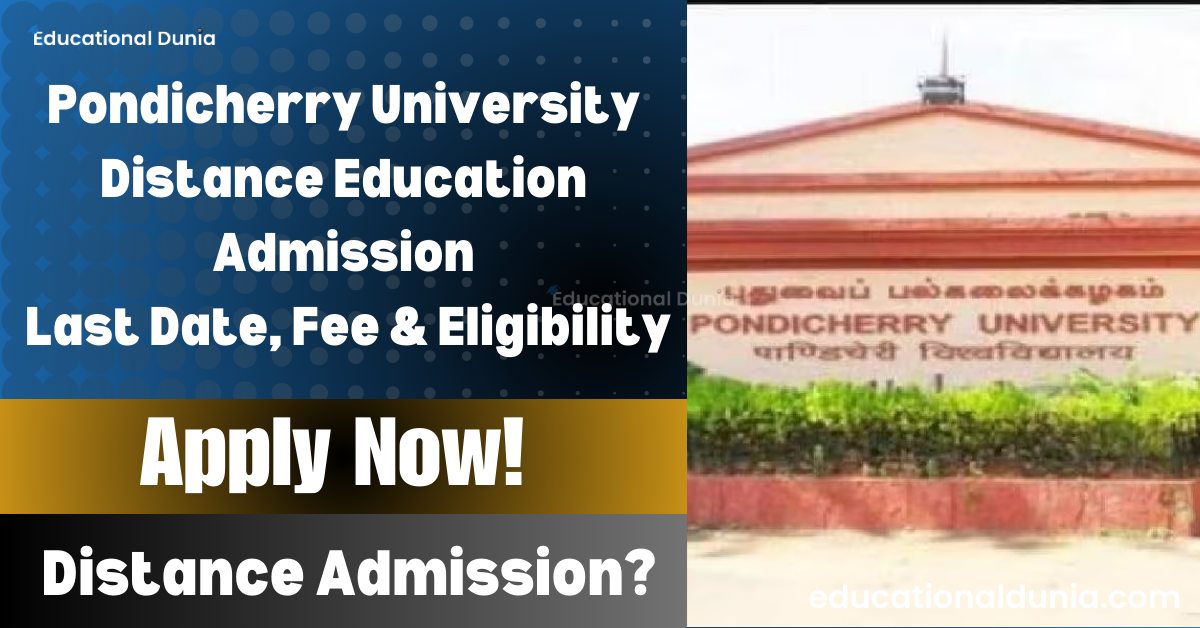 Pondicherry University Distance Education